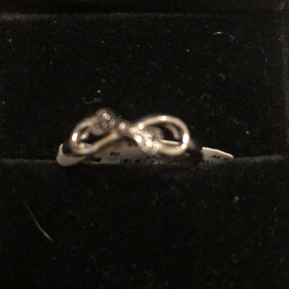 Dog Bone Infinity Ring - Picture 2 of 2